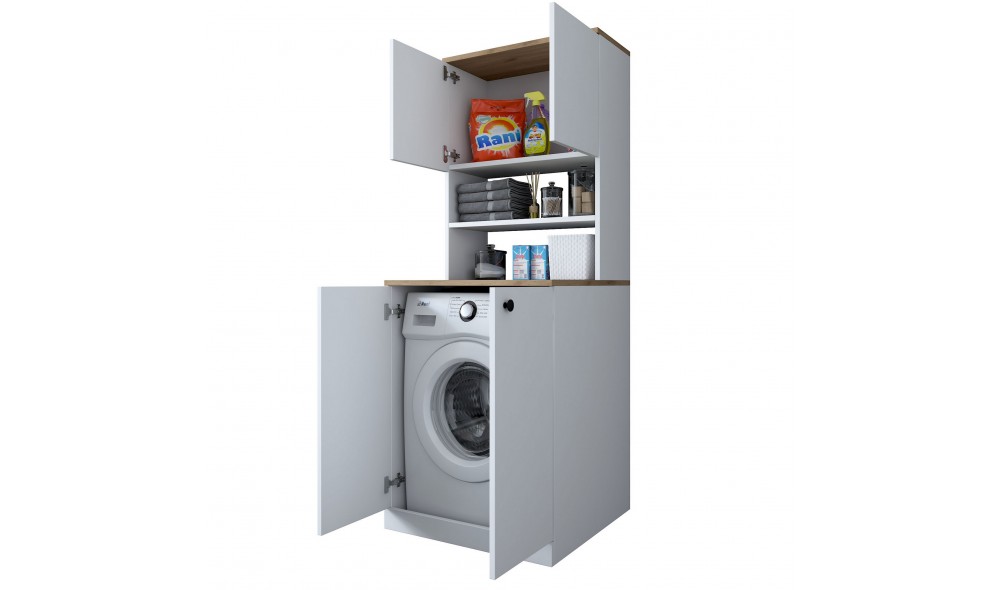 Dulap masina de spalat KD102 - 2160 - Nuc 70 x 183 x 72 cm