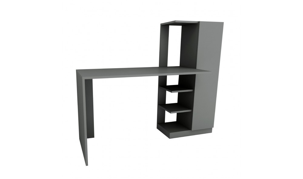 Birou de studiu, Yagiz, Antracit, 120 x 74 x 55 cm