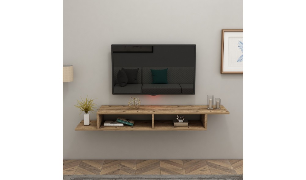 Suport TV, Muson, Pinul Atlantic, 120 x 18 x 30 cm