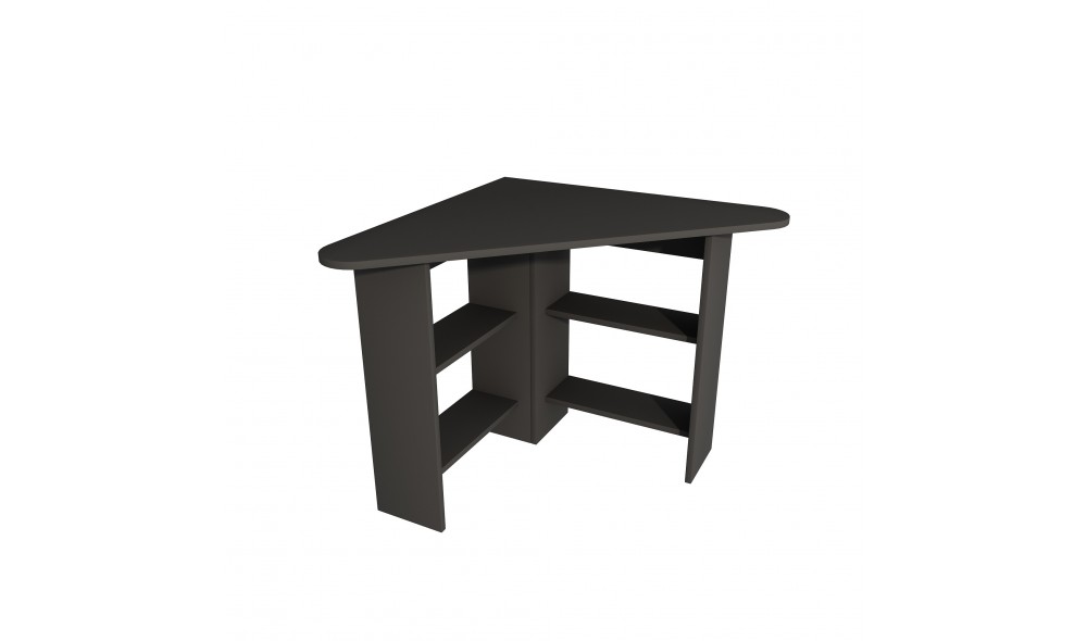 Birou de studiu, Corner, Antracit, 80 x 74 x 80 cm