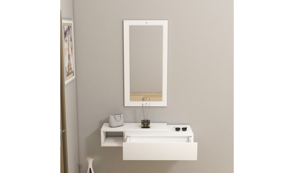 Antreu, Vien, Alb, 82 x 16 x 30 cm