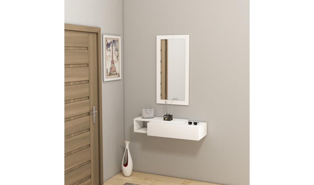 Antreu, Vien, Alb, 82 x 16 x 30 cm