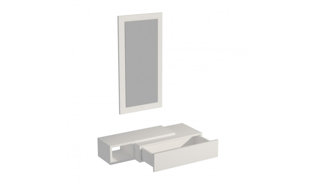 Antreu, Vien, Alb, 82 x 16 x 30 cm