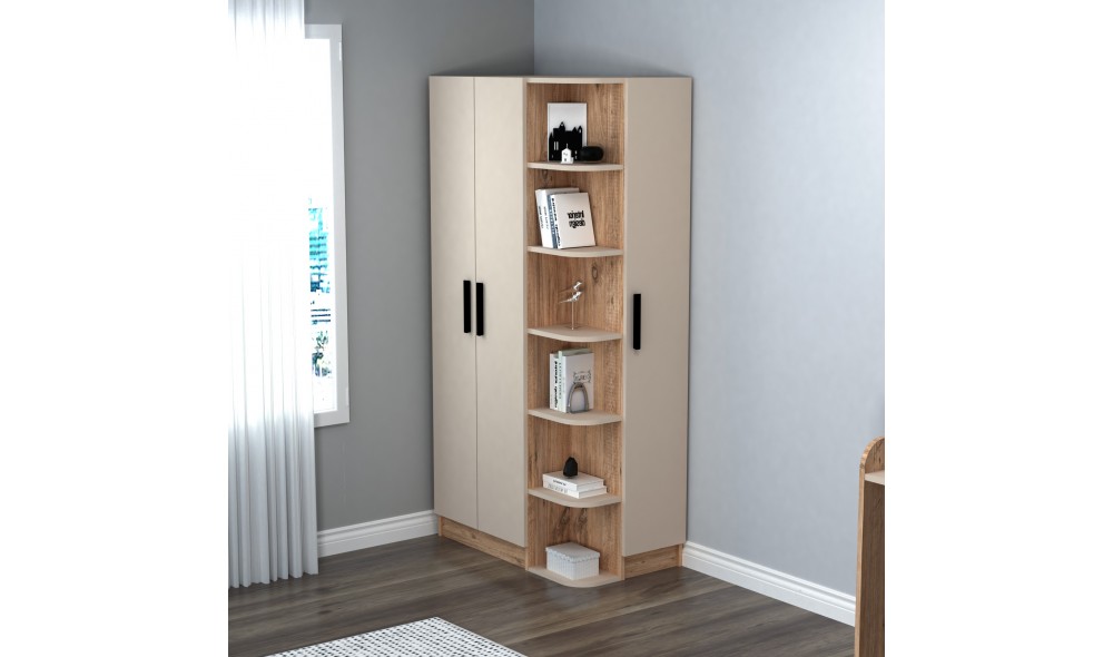 Dulap, Luses, Pinul AtlanticBej, 90 x 182 x 50 cm