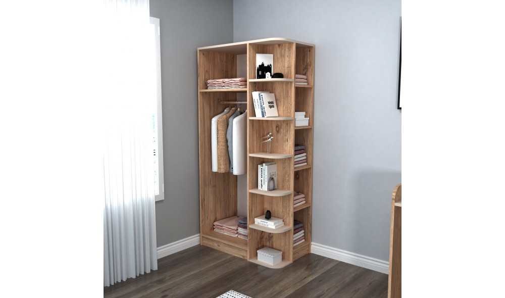 Dulap, Luses, Pinul AtlanticBej, 90 x 182 x 50 cm