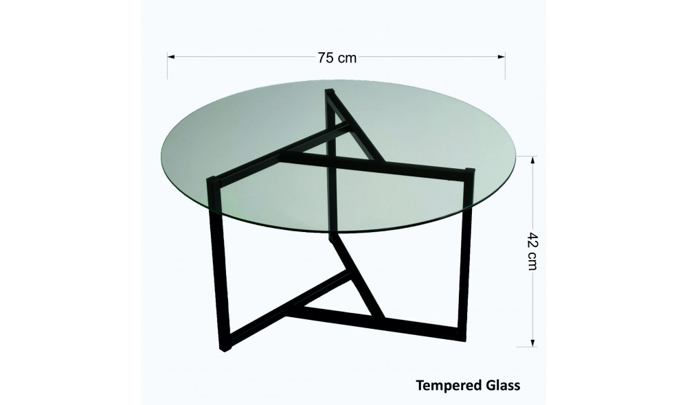 Masuta de cafea Trio sehpa S402 75 x 42 x 75 cm