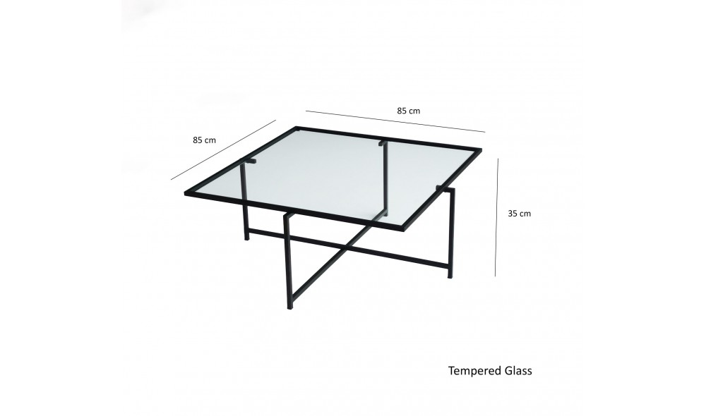 Masuta de cafea Soarele S409 85 x 35 x 85 cm