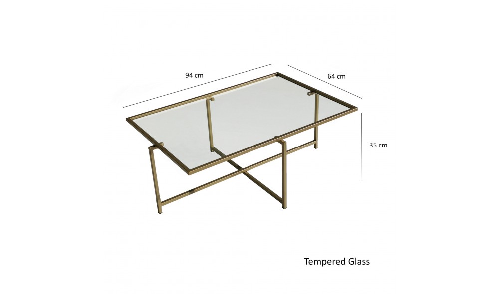 Masuta de cafea Sun S410 94 x 35 x 64 cm