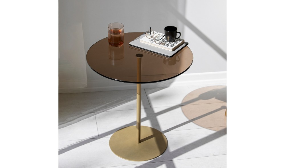 Tabel lateral Chill-Out - Aur, Bronz 50 x 50 x 50 cm