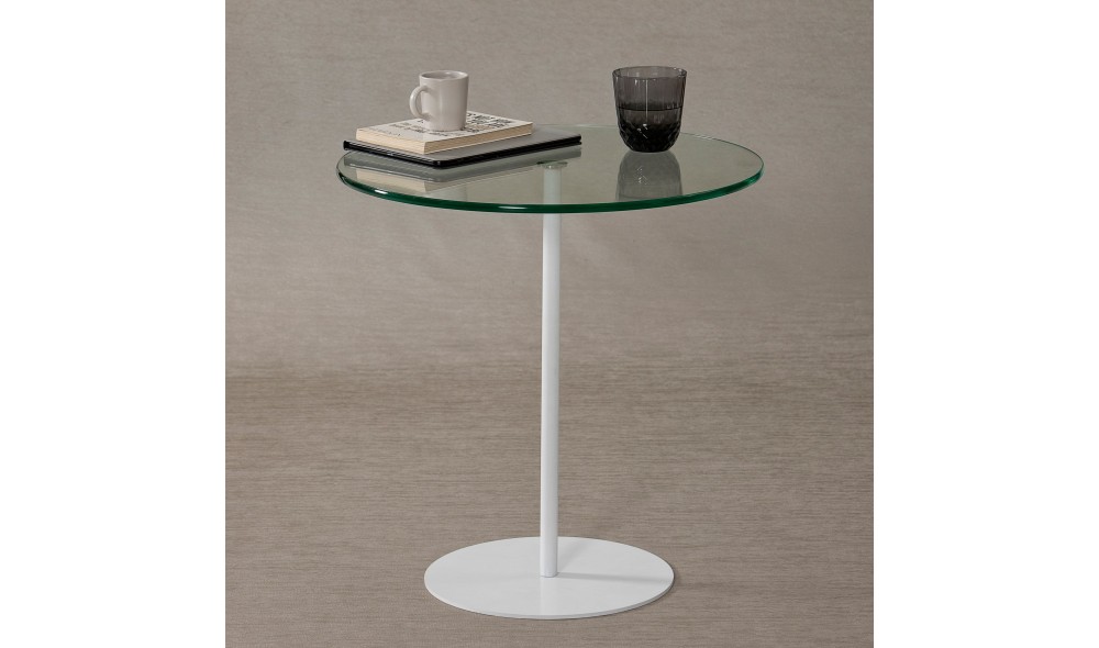 Tabel lateral Chill-Out - Alb 50 x 50 x 50 cm