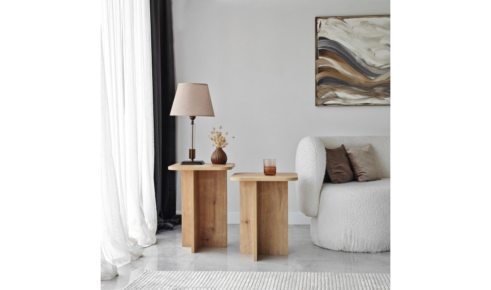 Set de masa laterala Blues - Stejar