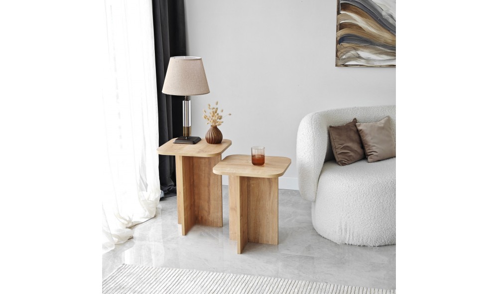 Set de masa laterala Blues - Stejar