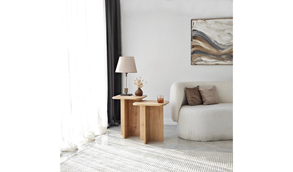 Set de masa laterala Blues - Stejar