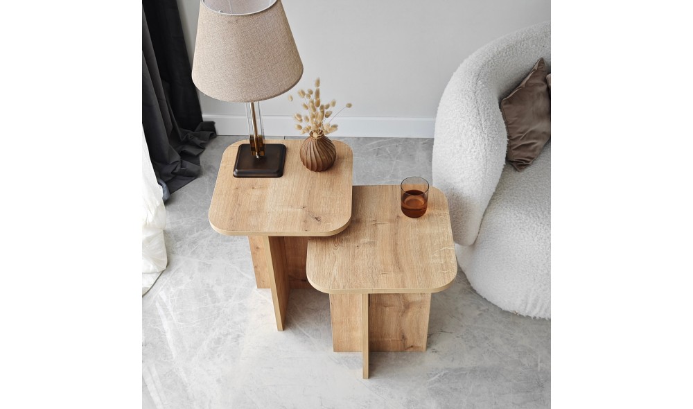 Set de masa laterala Blues - Stejar