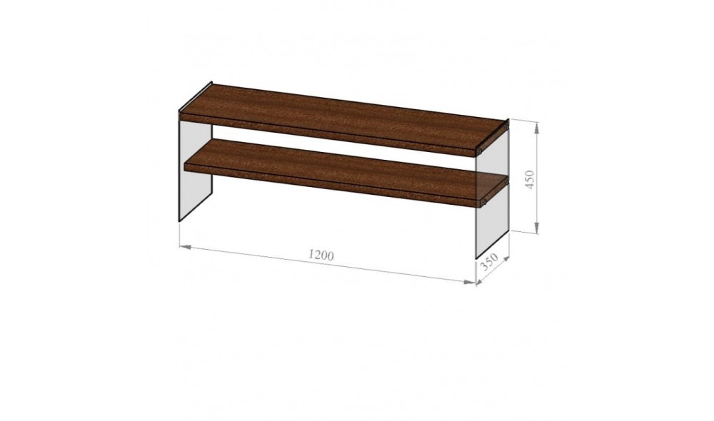 Suport TV TV100 120 x 45 x 35 cm