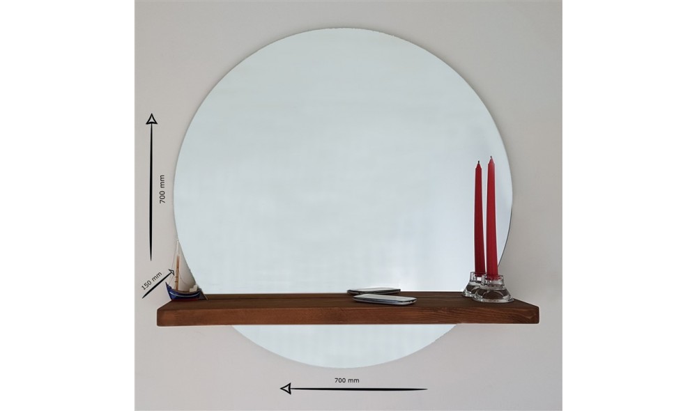 Oglinda APUS DE SOARE 70 x 70 x 15 cm