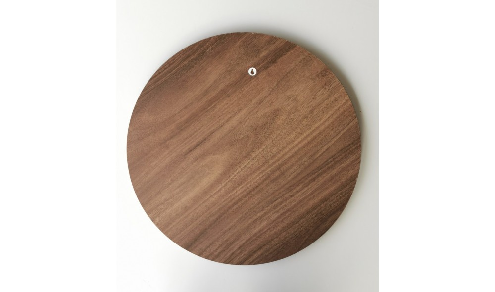 Oglinda Dekoratif Yuvarlak Ayna Ceviz A707 60 x 60 x 2 cm