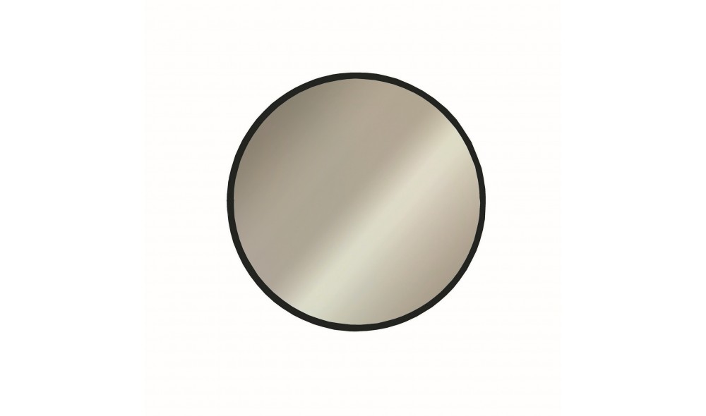 Oglinda Dekoratif Yuvarlak Ayna Siyah A711 60 x 60 x 2 cm