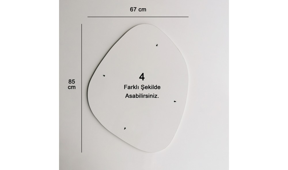 Oglinda Soho Ayna 85x67 cm 85 x 67 x 2 cm