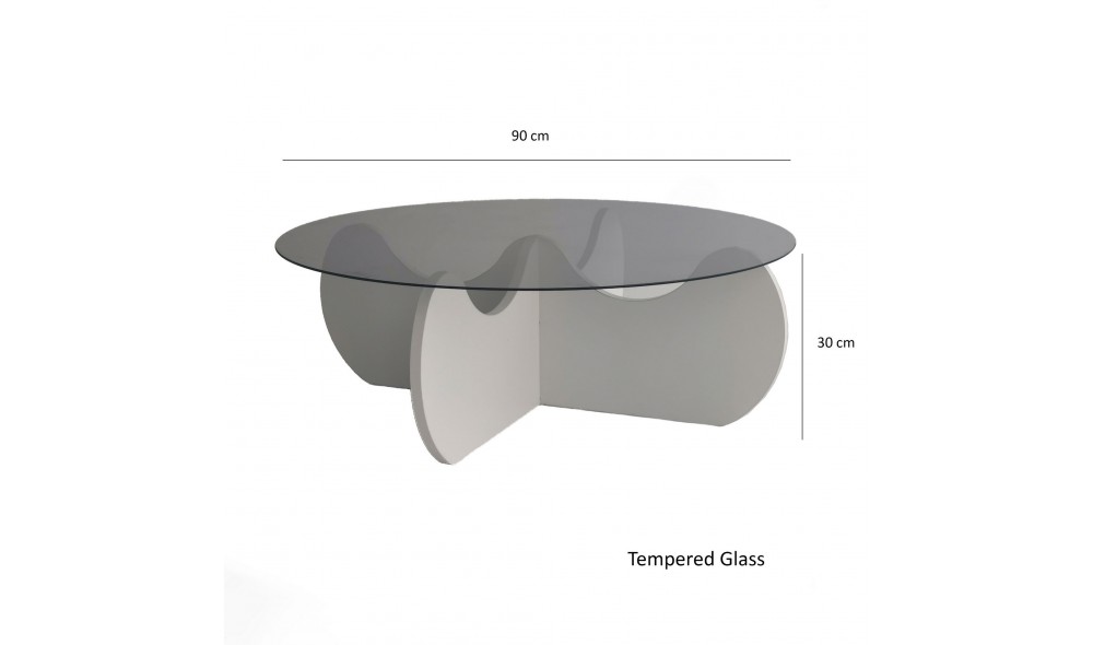 Masuta de cafea Himalaya 90 x 30 x 90 cm