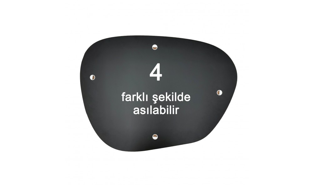 Oglinda Amorf 90 x 70 x 3 cm