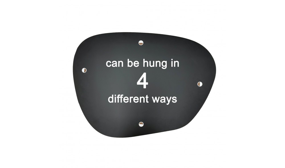 Oglinda Amorf 90 x 70 x 3 cm