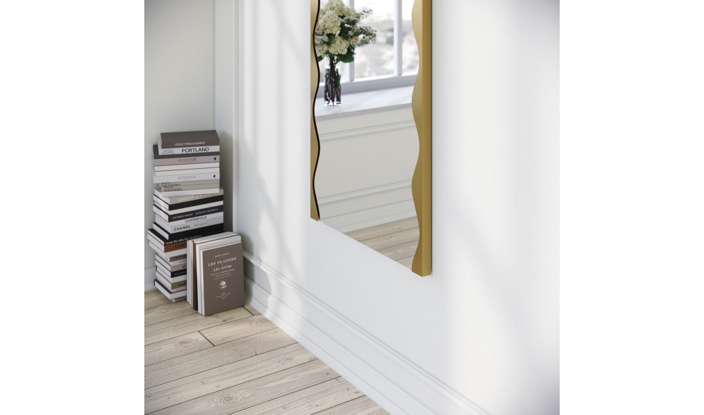 Oglinda Melodia - Aur 50 x 140 x 2 cm
