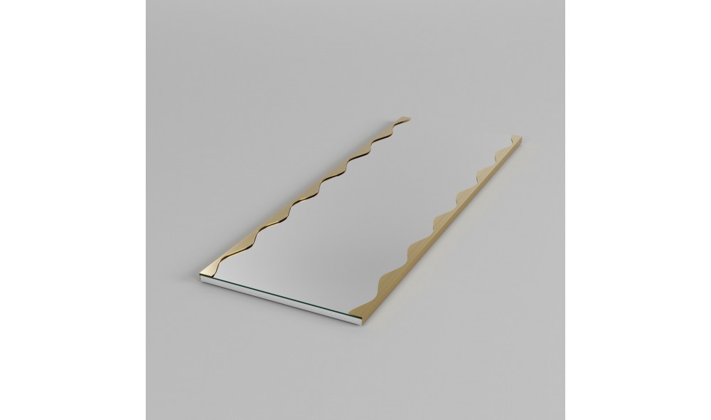 Oglinda Melodia - Aur 50 x 140 x 2 cm