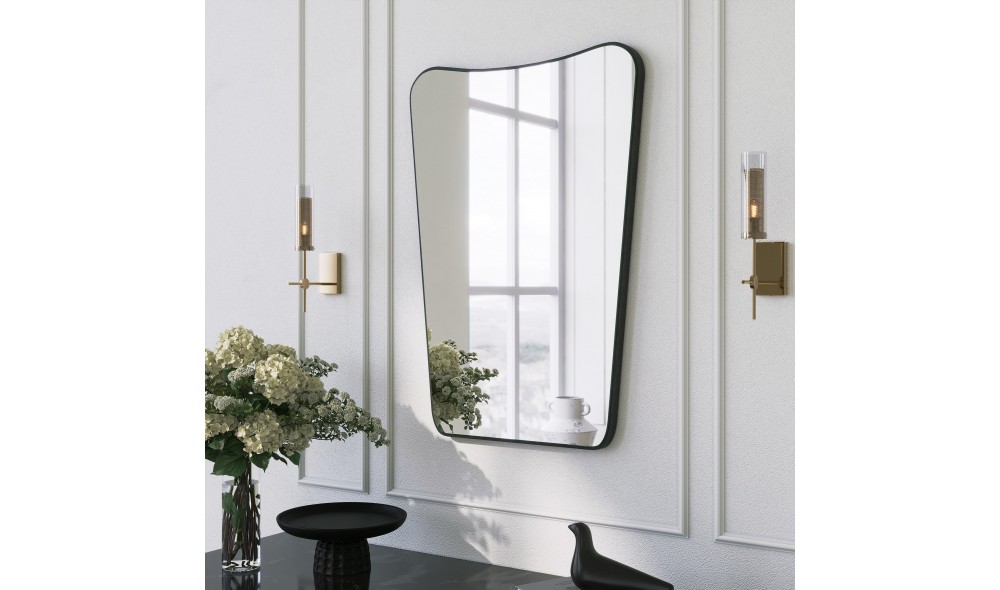 Oglinda Bella Donna - Negru 50 x 70 x 2 cm