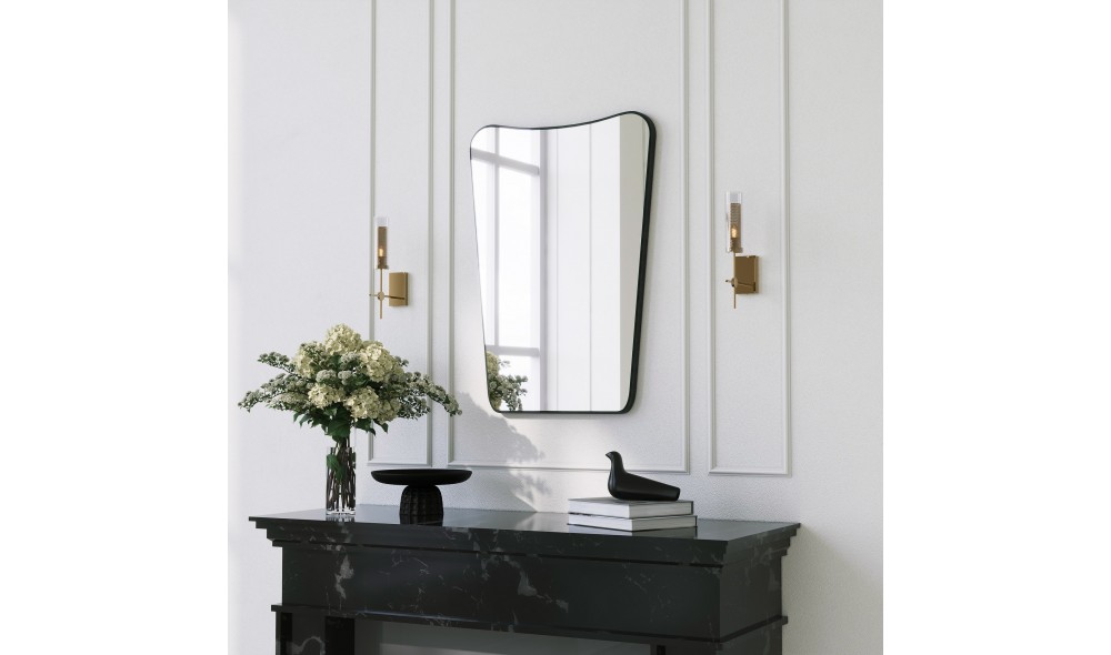 Oglinda Bella Donna - Negru 50 x 70 x 2 cm