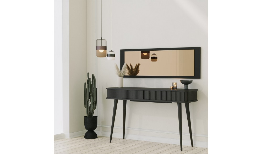 Oglinda Basic - 40x120 - Bronz, Negru