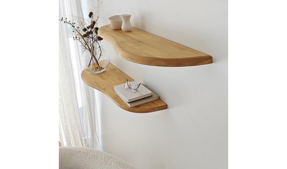 Raft de perete Wavy 2 - Stejar