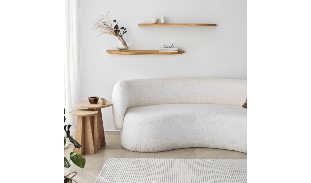 Raft de perete Wavy 2 - Stejar