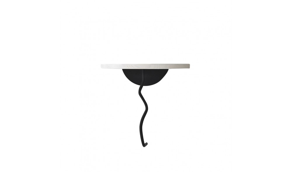 Raft de perete Leu - Negru, Alb