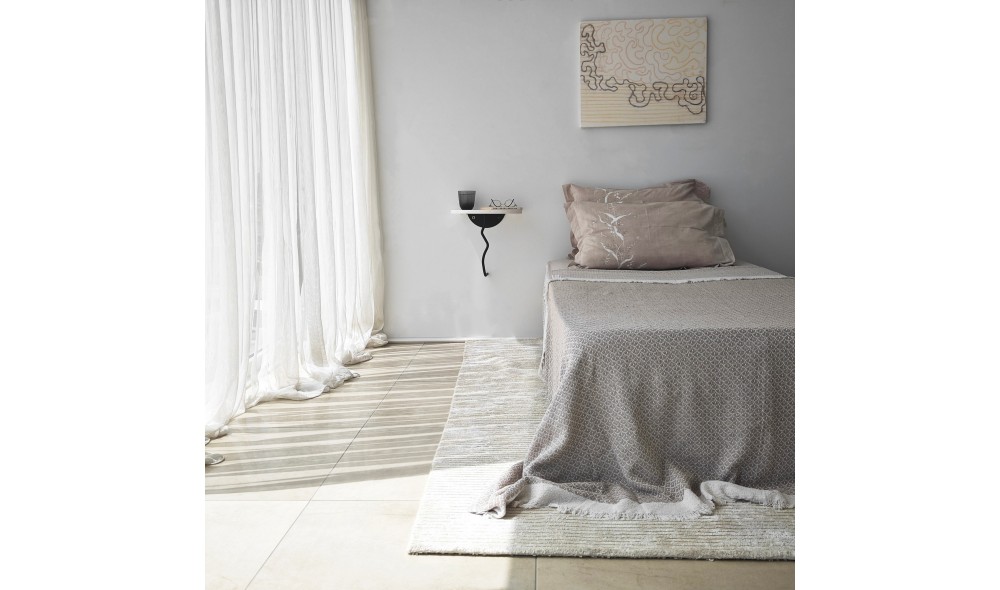 Raft de perete Leu - Negru, Alb