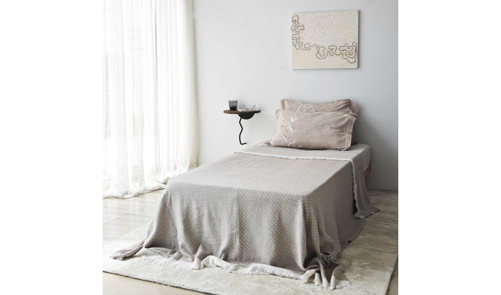 Raft de perete Leu - Negru, Nuc