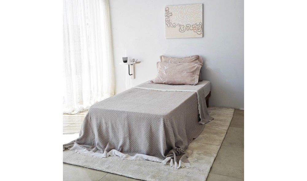 Raft de perete Reve - Negru, Alb