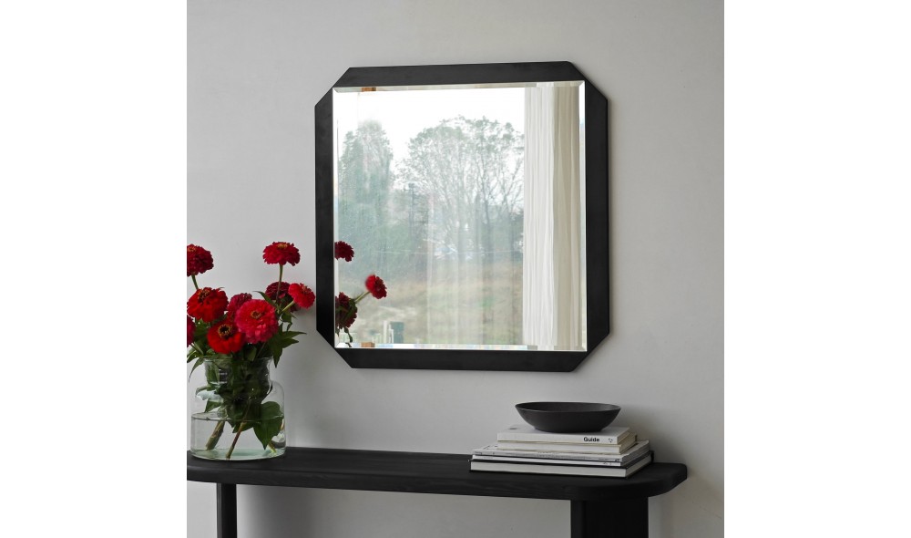 Oglinda Carre - Negru