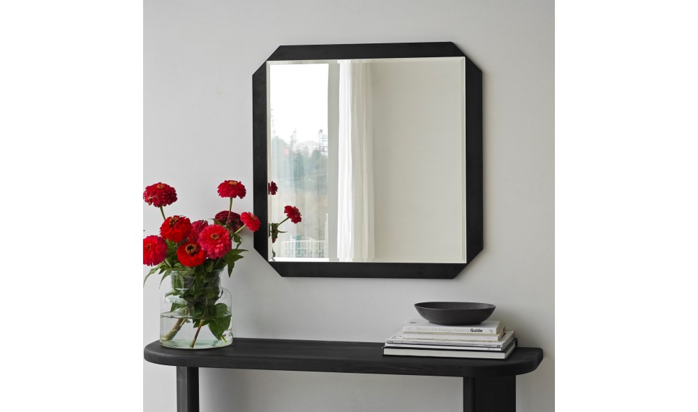Oglinda Carre - Negru
