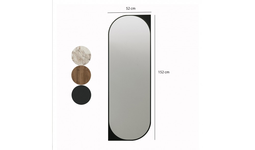 Oglinda Livi - Negru