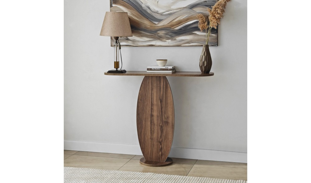 Comoda, Ellittica, Nuc, 100 x 81 x 30 cm