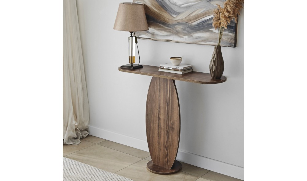 Comoda, Ellittica, Nuc, 100 x 81 x 30 cm