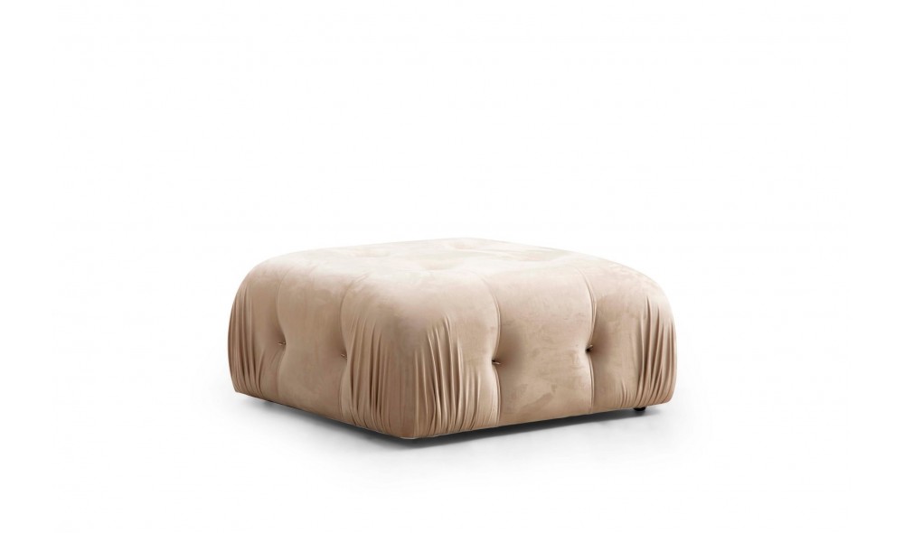 Tuffet Bubble Pouffe - Crema