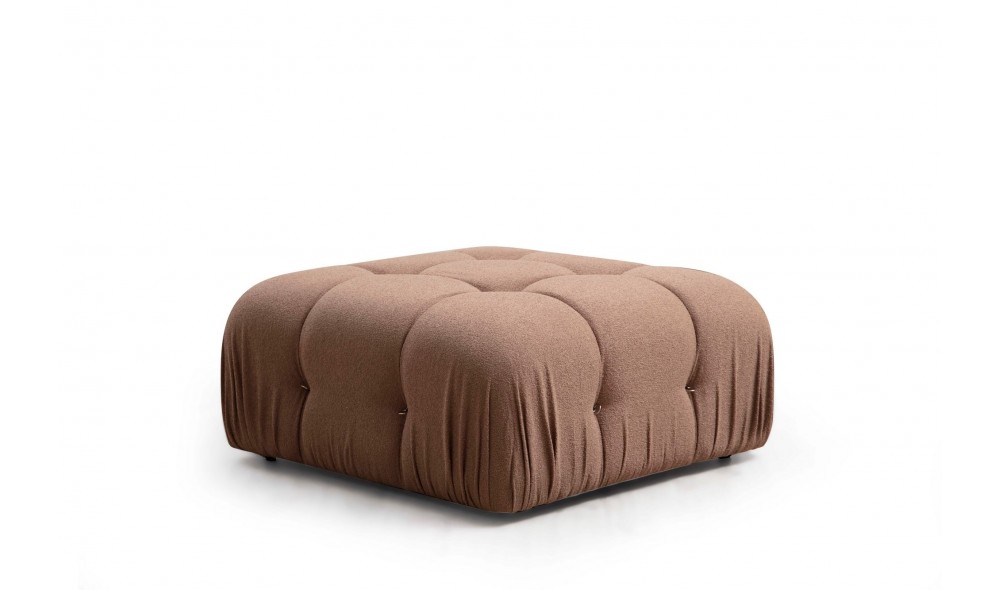 Tuffet Bubble Pouffe - Bouclette maro