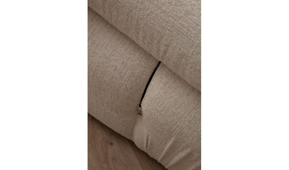 Canapea cu 3 locuri Bubble 3 locuri ( L1-O1-1R) - Bouclette 95 x 75 x 288 cm