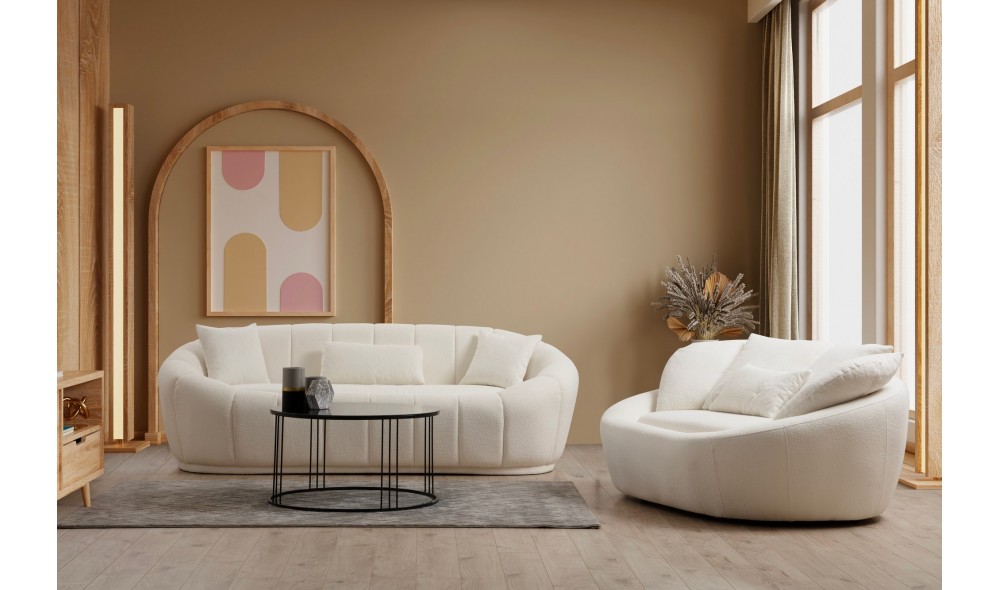 Canapea 2 locuri Midye - Love Seat