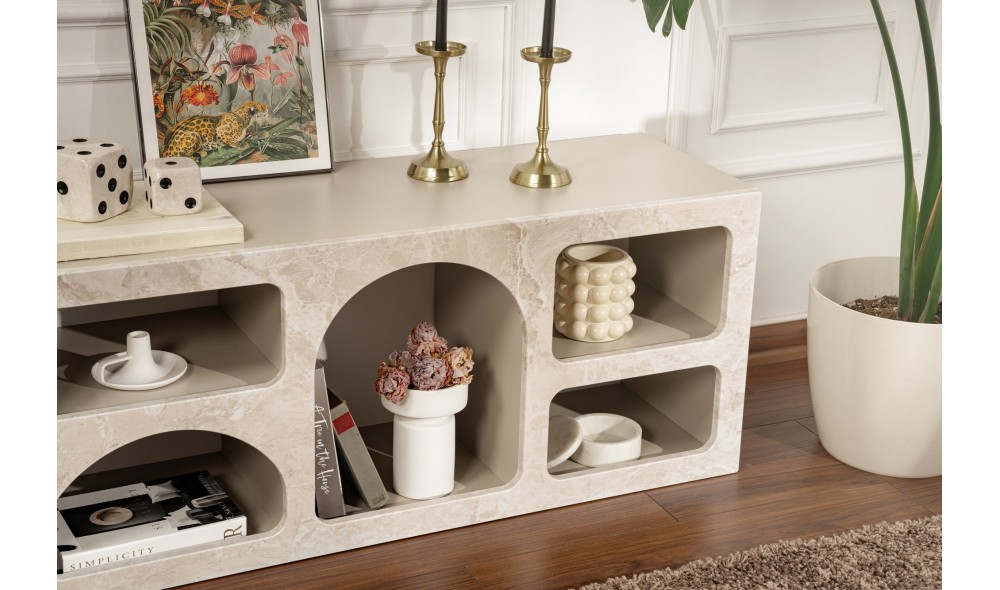 Consola, Ferlis - Travertine, 160 x 51 x 40 cm