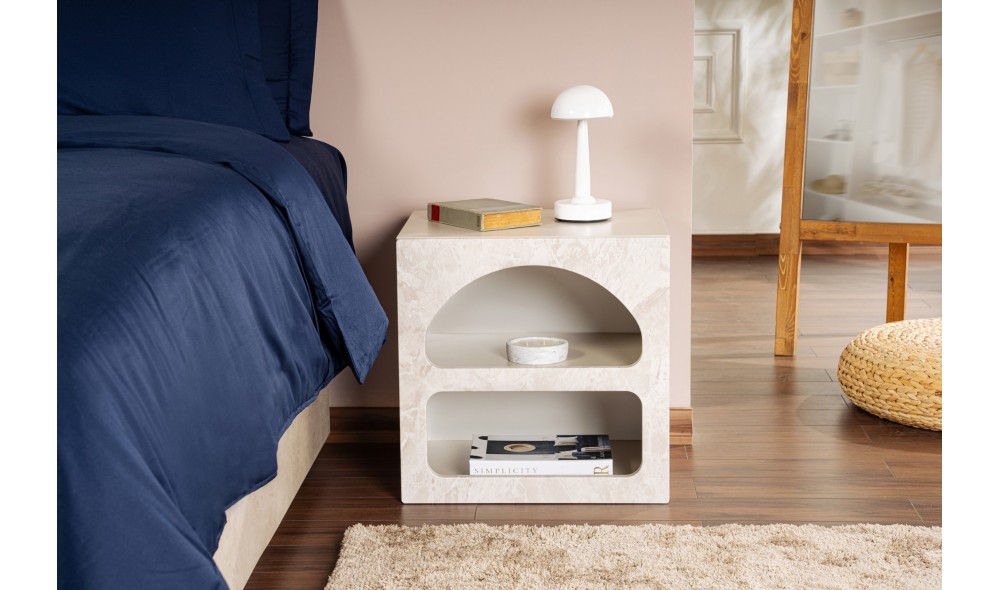 Noptiera, Lorin - Travertine, 50 x 50 x 40 cm