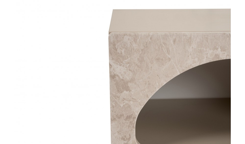 Noptiera, Lorin - Travertine, 50 x 50 x 40 cm