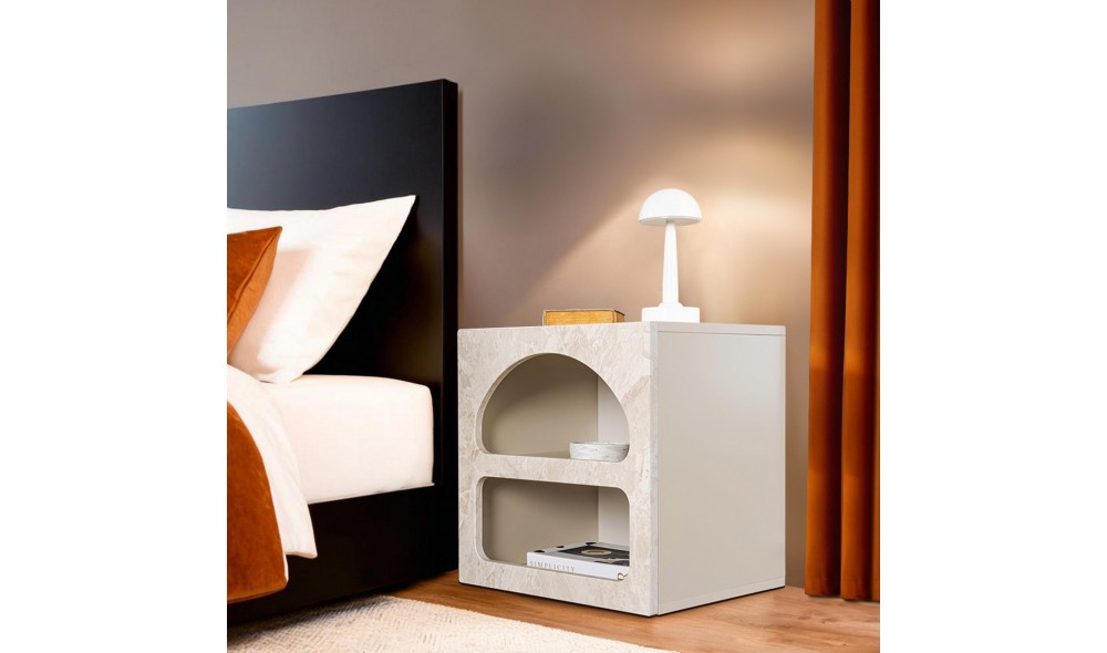 Noptiera, Lorin - Travertine, 50 x 50 x 40 cm